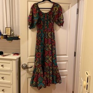 Carolina k sun dress maxi flory